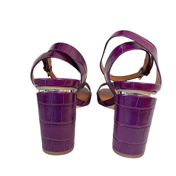 Franco Sarto | Omaha Croc Ankle Strap Sandals - Picture 5 of 12